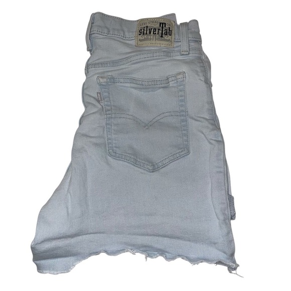 Levi’s Mom Jean Silver Tab High Rise Blue Light Wash Denim Women Size 29 - Picture 9 of 9